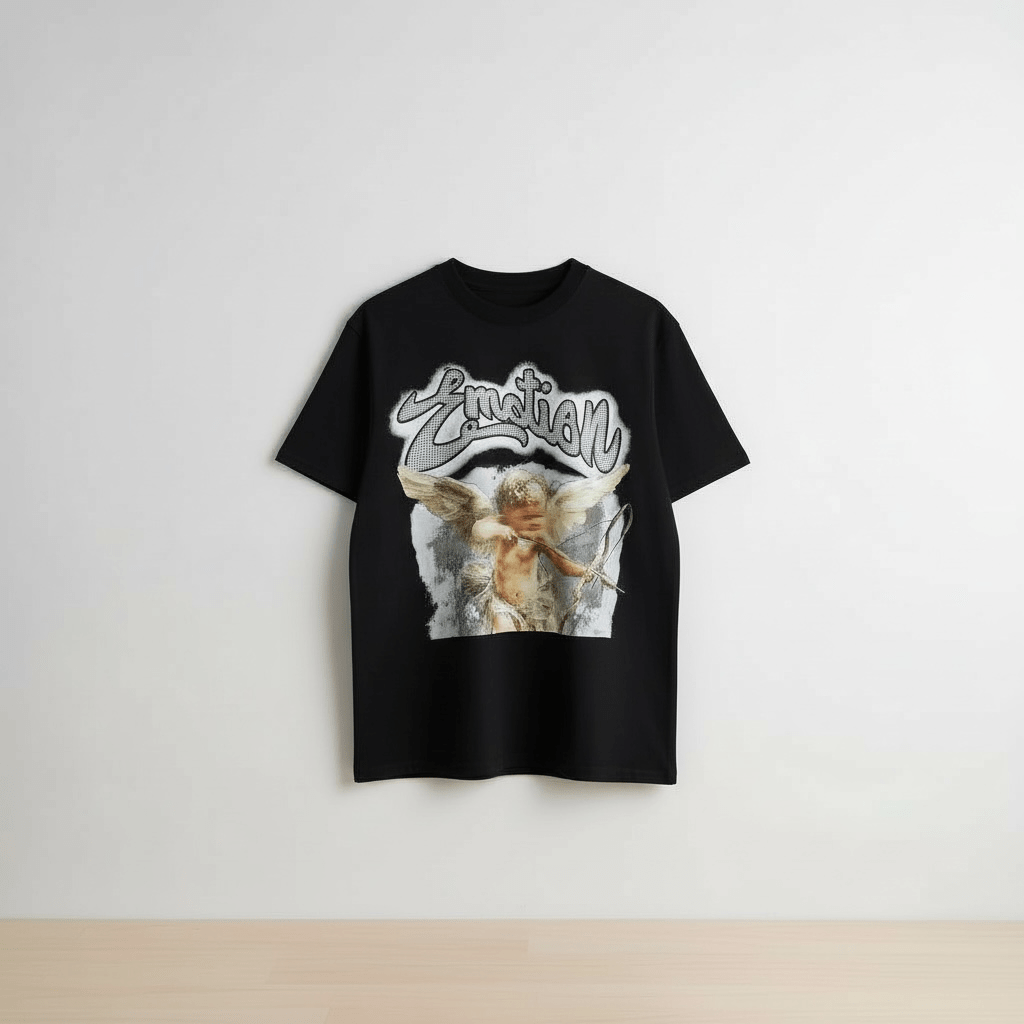 EMOTION ANGEL TEE | DRIPPIN SOCIETY® – Drop Celestial Streetwear Premium — DRIPPIN SOCIETY® T-Shirt color gender