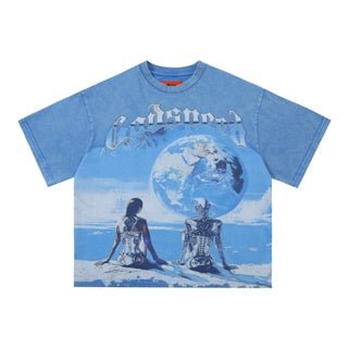 トップス GODSPEED TEE SHIRT ARTIFICIAL LOVE Godspeed Artificial Love Tee | Streetwear Art Graphic | DRIPPIN